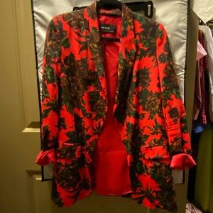 Zara Floral Blazer